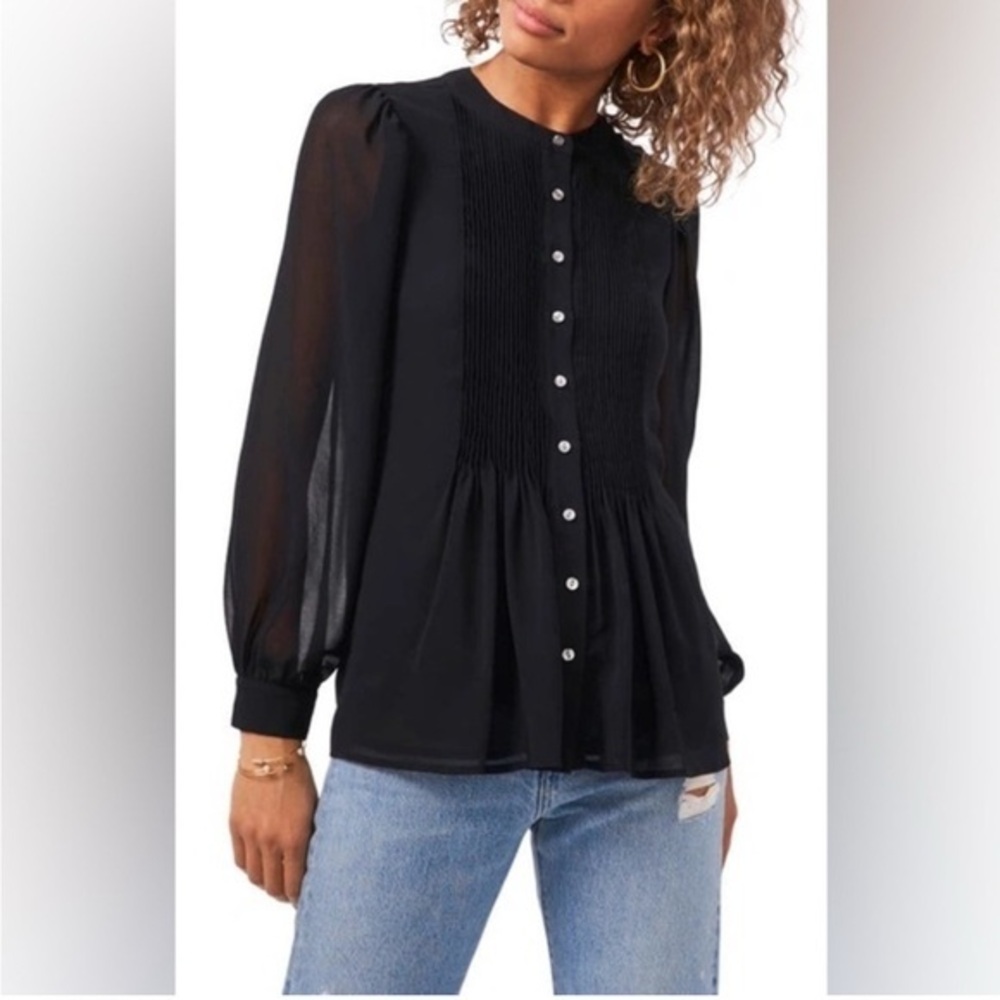 1. State Pleated blouse